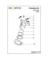PANAMA * Empotrable LED CCT Blanco 6W